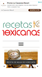 Mobile Screenshot of lasrecetasmexicanas.com
